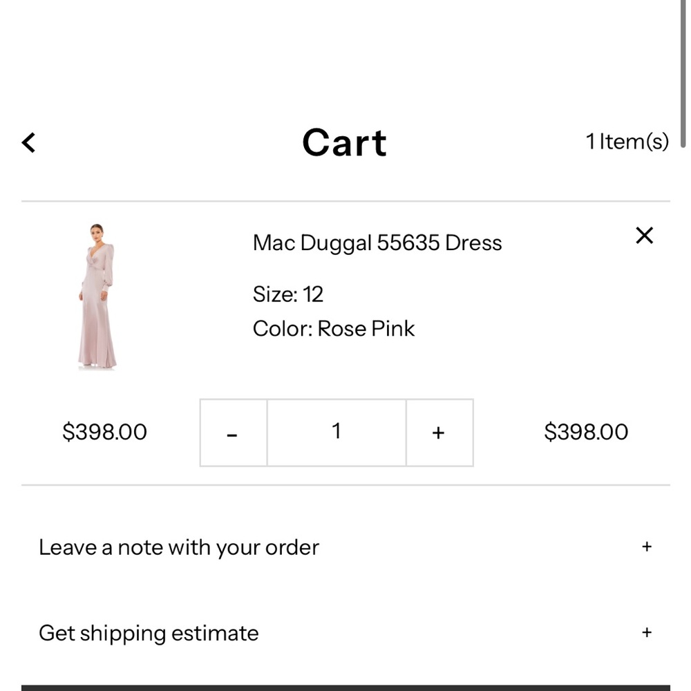 Ieena by Mac Duggal Ruched Bishop Sleeve Gown NEW - Picture 4 of 14